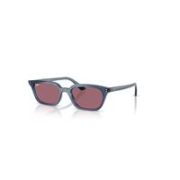 Ray-Ban Sunglasses Unisex Zaya Bio-based - Light Blue Frame Violet Lenses 50-19