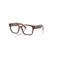 Ray-Ban Eyeglasses Unisex Laurene Optics Bio-based - Striped Havana Frame Clear Lenses Polarized 51-18