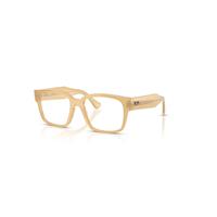Ray-Ban Eyeglasses Unisex Laurene Optics Bio-based - Transparent Beige Frame Clear Lenses Polarized 51-18