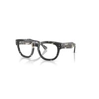 Ray-Ban Eyeglasses Unisex Mega Hawkeye Optics - Grey Havana Frame Clear Lenses Polarized 50-21