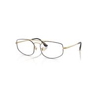 Ray-Ban Eyeglasses Unisex Explorer V Optics - Matt Arista Gold Frame Clear Lenses Polarized 56-17