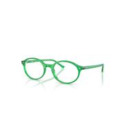 Ray-Ban Eyeglasses Unisex German Optics - Green Frame Clear Lenses Polarized 53-20