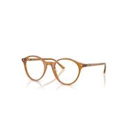 Ray-Ban Eyeglasses Unisex Bernard Optics - Beige Frame Clear Lenses Polarized 49-21