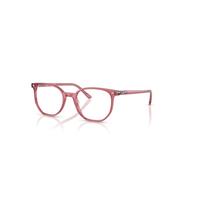 Ray-Ban Eyeglasses Unisex Elliot Optics - Pink Frame Clear Lenses Polarized 52-19