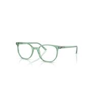 Ray-Ban Eyeglasses Unisex Elliot Optics - Light Green Frame Clear Lenses Polarized 48-19
