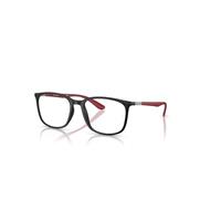 Ray-Ban Eyeglasses Unisex Rb7199 Optics Liteforce - Sand Red Frame Clear Lenses Polarized 52-18
