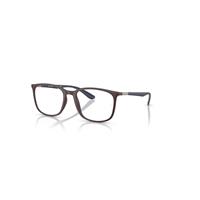 Ray-Ban Eyeglasses Unisex Rb7199 Optics Liteforce - Matte Dark Blue Frame Clear Lenses Polarized 52-18