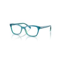 Ray-Ban Eyeglasses Children Rb1591 Optics Kids - Transparent Blue/green Frame Clear Lenses Polarized 48-16