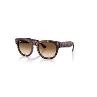 Ray-Ban Sunglasses Unisex Mega Hawkeye - Pink Havana Frame Brown Lenses 53-21