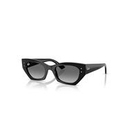 Ray-Ban Sunglasses Unisex Zena Bio-based - Black Frame Grey Lenses 49-22