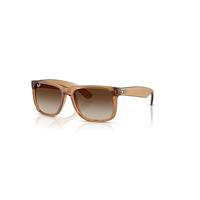 Ray-Ban Sunglasses Man Justin Classic - Rubber Beige Frame Brown Lenses 54-16