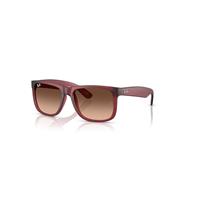 Ray-Ban Sunglasses Man Justin Classic - Rubber Violet Frame Demo Lens Lenses 54-16