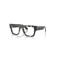 Ray-Ban Eyeglasses Unisex Rb5517m Optics Scuderia Ferrari Collection - Grey Havana Frame Clear Lenses Polarized 51-21