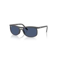 Ray-Ban Sunglasses Unisex Rb4452 Liteforce - Sand Grey Frame Blue Lenses 56-20