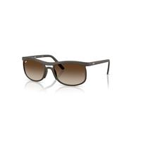 Ray-Ban Sunglasses Unisex Rb4452 Liteforce - Sand Brown Frame Brown Lenses 56-20