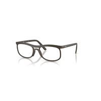 Ray-Ban Eyeglasses Unisex Rb7254 Optics Liteforce - Sand Brown Frame Clear Lenses Polarized 56-20