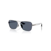 Ray-Ban Sunglasses Unisex Rb8336m Scuderia Ferrari Collection - Light Carbon Frame Grey Lenses 58-15