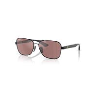 Ray-Ban Sunglasses Unisex Rb8336m Scuderia Ferrari Collection Chromance - Dark Carbon Frame Violet Lenses Polarized 58-15