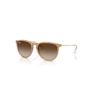 Ray-Ban Sunglasses Woman Erika Classic - Rubber Beige Frame Brown Lenses 54-18