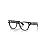 Ray-Ban Eyeglasses Woman Skyler Optics - Black Frame Clear Lenses Polarized 52-20