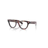 Ray-Ban Eyeglasses Woman Skyler Optics - Pink Tortoise Frame Clear Lenses Polarized 52-20