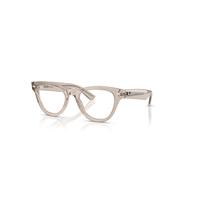 Ray-Ban Eyeglasses Woman Skyler Optics - Transparent Light Brown Frame Clear Lenses Polarized 52-20