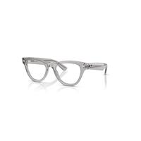 Ray-Ban Eyeglasses Woman Skyler Optics - Light Gray Frame Clear Lenses Polarized 52-20