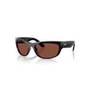 Ray-Ban Sunglasses Unisex Mega Balorama Limited - Black Frame Red Lenses 63-19
