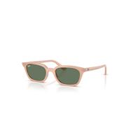 Ray-Ban Sunglasses Unisex Zaya Bio-based - Cloudy Natural Pink Frame Green Lenses 50-19
