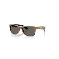 Ray-Ban Sunglasses Unisex New Wayfarer Classic - Black/green Camouflage Frame Grey Lenses 55-18