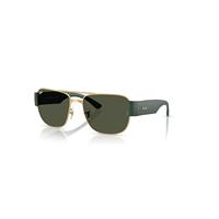 Ray-Ban Sunglasses Unisex Rb3756 - Sand Black Frame Green Lenses 59-18