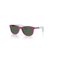 Ray-Ban Sunglasses Children Ray-Ban Disney - Lilo & Stitch Sun Kids - Fuchsia/rubber Azure Frame Green Lenses 49-16