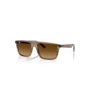 Ray-Ban Sunglasses Unisex Rb2222 - Striped Green Frame Brown Lenses 57-20
