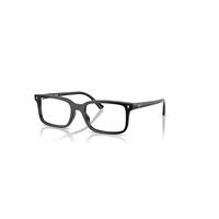 Ray-Ban Eyeglasses Unisex Rb5445 Optics - Black Frame Clear Lenses Polarized 54-19
