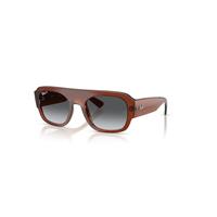 Ray-Ban Sunglasses Unisex Rb2218 - Transparent Brown Frame Grey Lenses Polarized 55-22