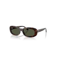 Ray-Ban Sunglasses Woman Rb2221 - Havana Frame Green Lenses 56-18