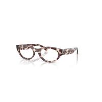 Ray-Ban Eyeglasses Unisex Rb5447 Optics - Havana Grey Frame Clear Lenses Polarized 53-19