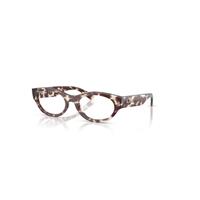 Ray-Ban Eyeglasses Unisex Rb5447 Optics - Havana Blue Frame Clear Lenses Polarized 51-19