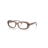 Ray-Ban Eyeglasses Woman Rb2221v Optics - Transparent Beige Frame Clear Lenses Polarized 51-18