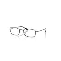 Ray-Ban Eyeglasses Unisex Rb6647 Optics - Black Frame Clear Lenses Polarized 53-20