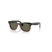 Ray-Ban Sunglasses Unisex Wayfarer Street Neat - Black On Havana Frame Green Lenses Polarized 50-22