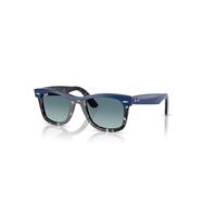Ray-Ban Sunglasses Unisex Wayfarer Street Neat - Blue On Havana Frame Blue Lenses 50-22