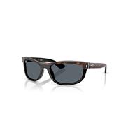 Ray-Ban Sunglasses Unisex Balorama Street Neat - Havana On Black Frame Blue Lenses 62-19