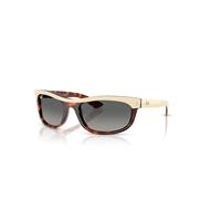 Ray-Ban Sunglasses Unisex Balorama Street Neat - Beige Havana Frame Grey Lenses 62-19