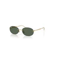 Ray-Ban Sunglasses Unisex Rb3767 - Arista Gold Frame Green Lenses 54-18