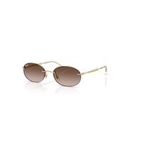 Ray-Ban Sunglasses Unisex Rb3767 - Arista Gold Frame Brown Lenses 54-18