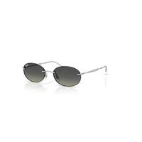Ray-Ban Sunglasses Unisex Rb3767 - Silver Frame Grey Lenses 54-18