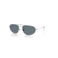 Ray-Ban Sunglasses Unisex Explorer Iv - Silver Frame Blue Lenses Polarized 62-18