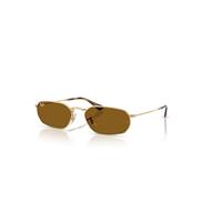 Ray-Ban Sunglasses Unisex Rb3947 - Arista Gold Frame Brown Lenses 57-18