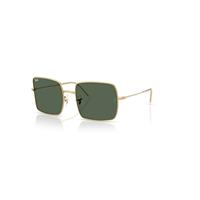 Ray-Ban Sunglasses Woman Square 1971 Reverse - Arista Gold Frame Green Lenses 54-19